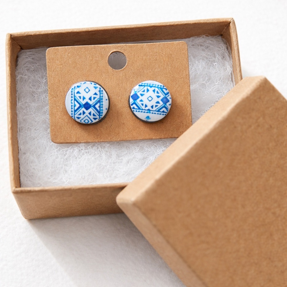 NEW Aztec Stud Earrings